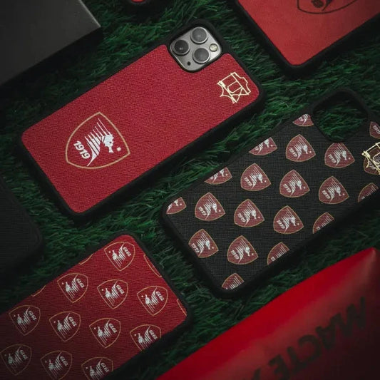 Lux X US Salernitana 1919 Logo Pattern Black SS 22/23 – Real Leather