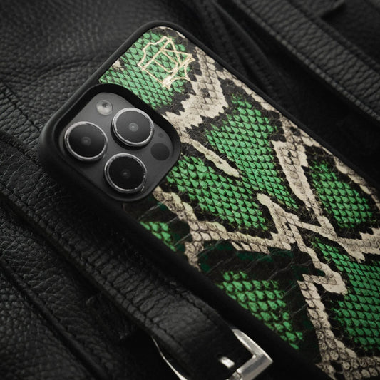 Jelly Green Pyton – Vera Pelle di Pitone