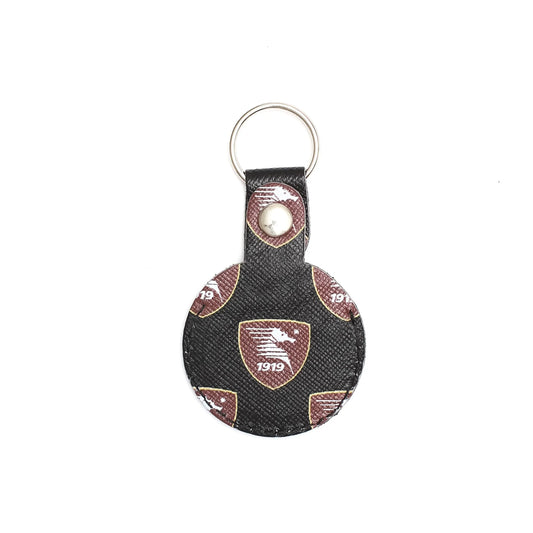 Portachiavi AirTag in Pelle - Lux x U.S. Salernitana Nero