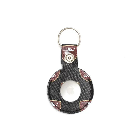 Portachiavi AirTag in Pelle - Lux x U.S. Salernitana Nero