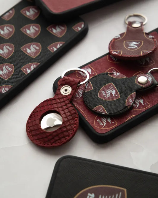 Portachiavi AirTag in Pelle - Lux x U.S. Salernitana Granata