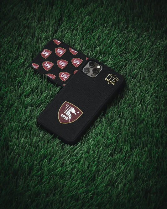 Lux X U.S. Salernitana 1919 Logo Nero SS 22/23 – Vera Pelle