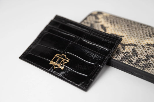 Ultra Black Big Cocco Card Holder – Vera Pelle