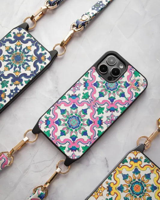 Ravello Necklace – Custodia in Vera Pelle con tracolla