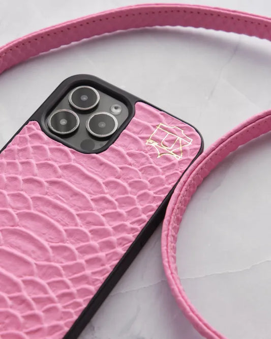 Rose Shadow Mamba Necklace – Custodia in Vera Pelle con tracolla