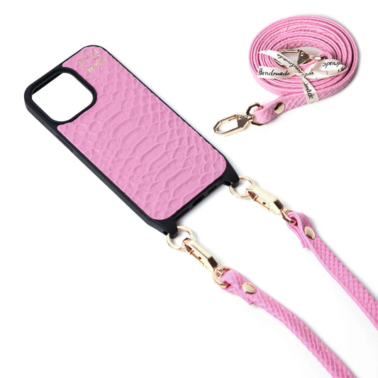 Rose Shadow Mamba Necklace – Custodia in Vera Pelle con tracolla