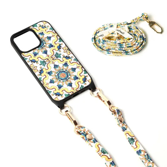 Sorrento Necklace – Custodia in Vera Pelle con tracolla