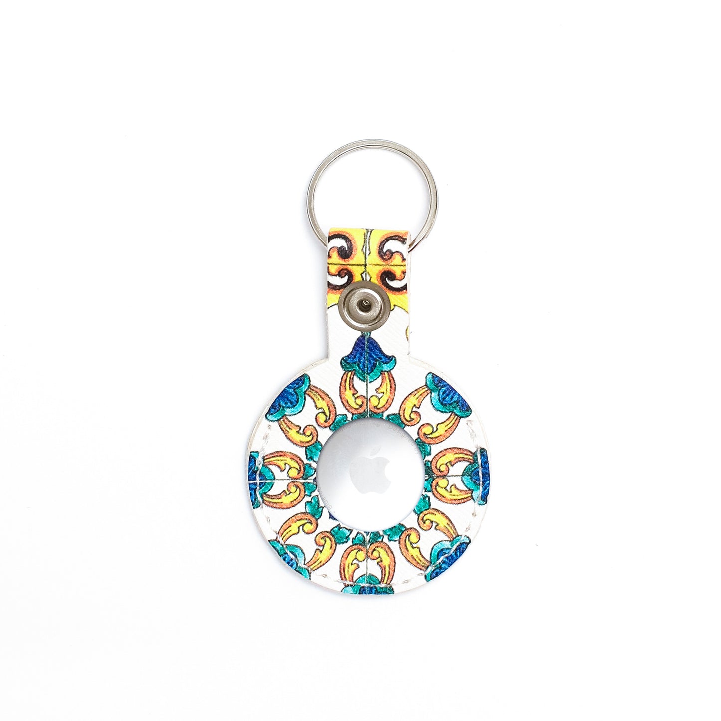 AirTag Leather Keychain - Positano