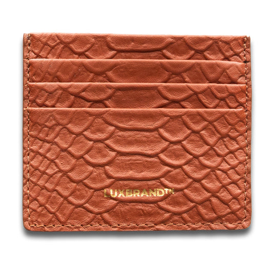 Dark Side Mamba Card Holder – Genuine Leather