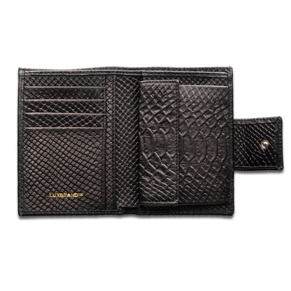 Mamba Big Wallet Nero – Vera Pelle