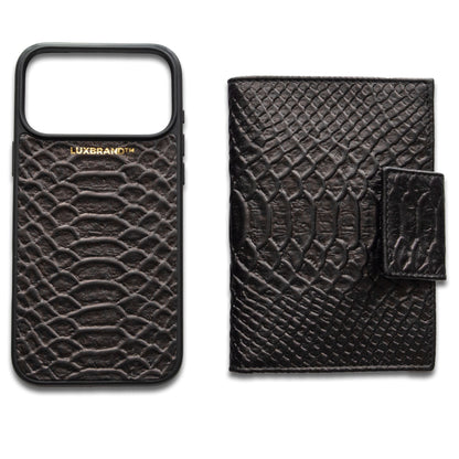 Mamba Big Wallet Nero – Vera Pelle