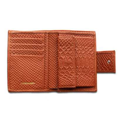 Mamba Big Wallet Marrone – Vera Pelle