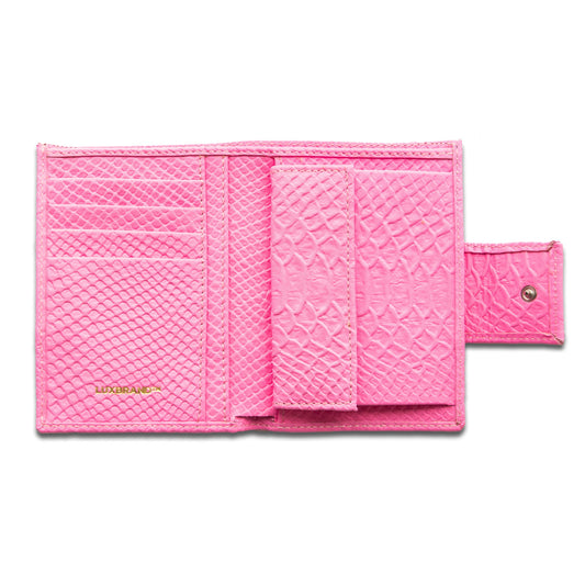 Mamba Big Wallet Rosa – Vera Pelle