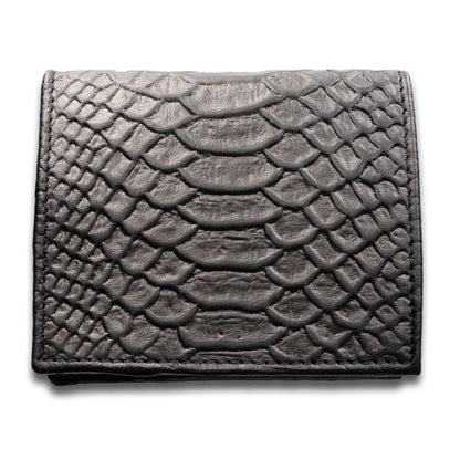 Mamba Pocket Wallet Nero – Vera Pelle