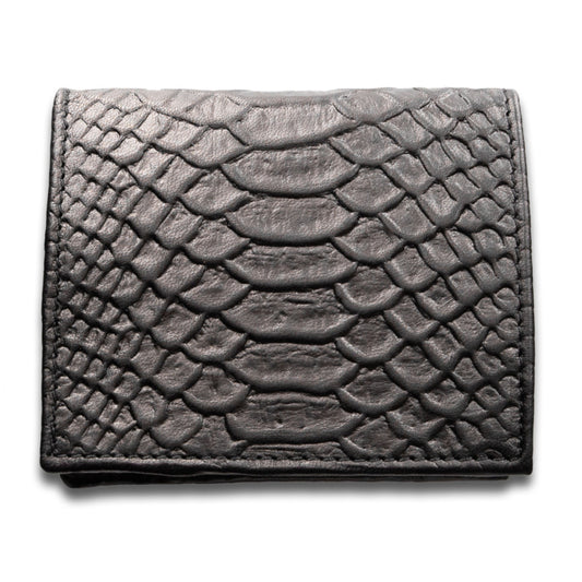 Mamba Pocket Wallet Nero – Vera Pelle