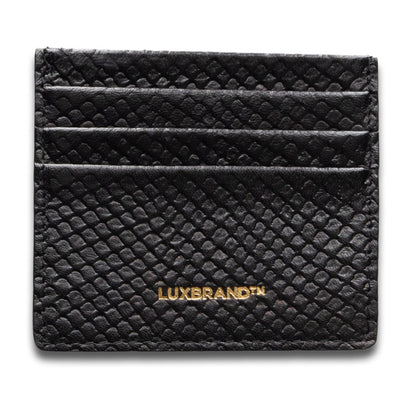Card Holder Viper Nero – Genuine Leather