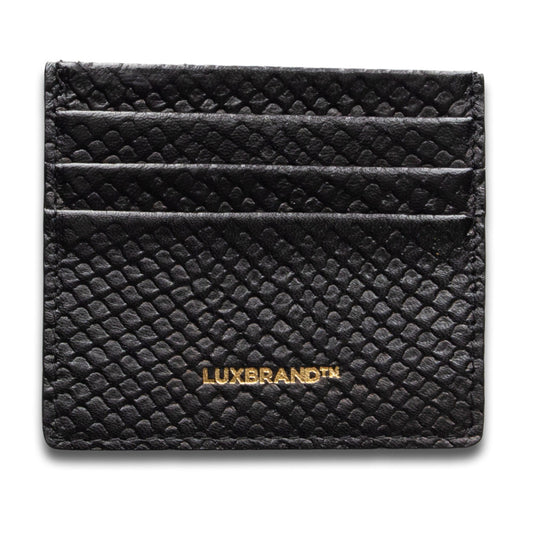 Card Holder Viper Nero – Genuine Leather