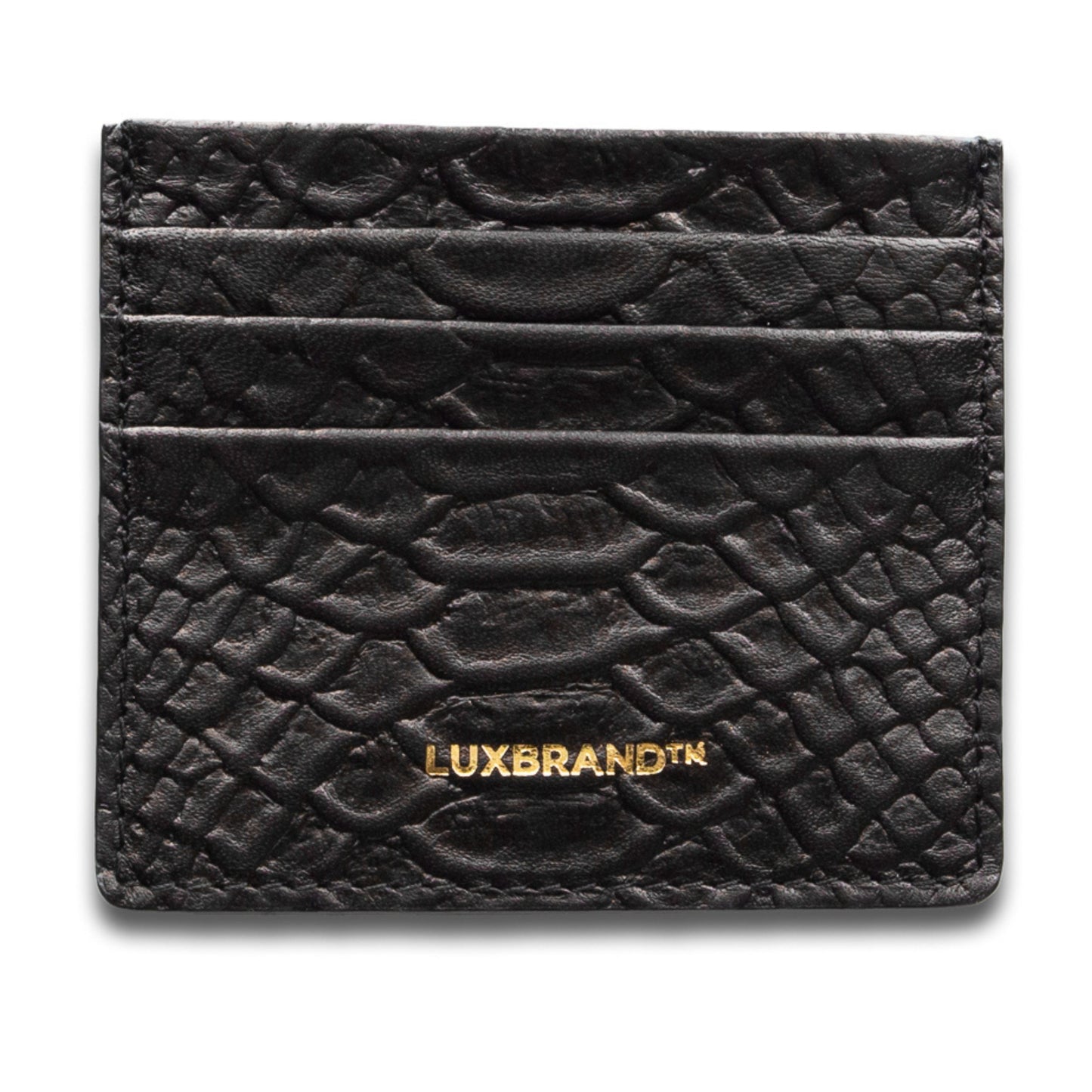 Card Holder Mamba Nero – Vera Pelle