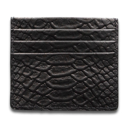 Card Holder Mamba Nero – Vera Pelle