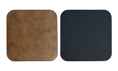 Camel Cloud Genuine Leather Desk Mat Set