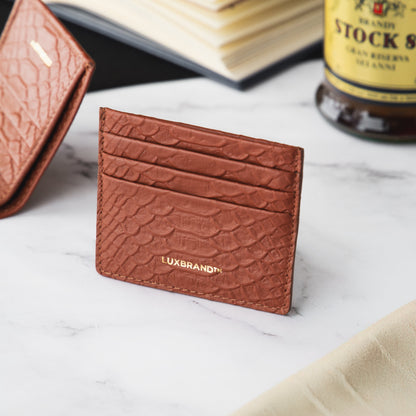 Dark Side Mamba Card Holder – Genuine Leather