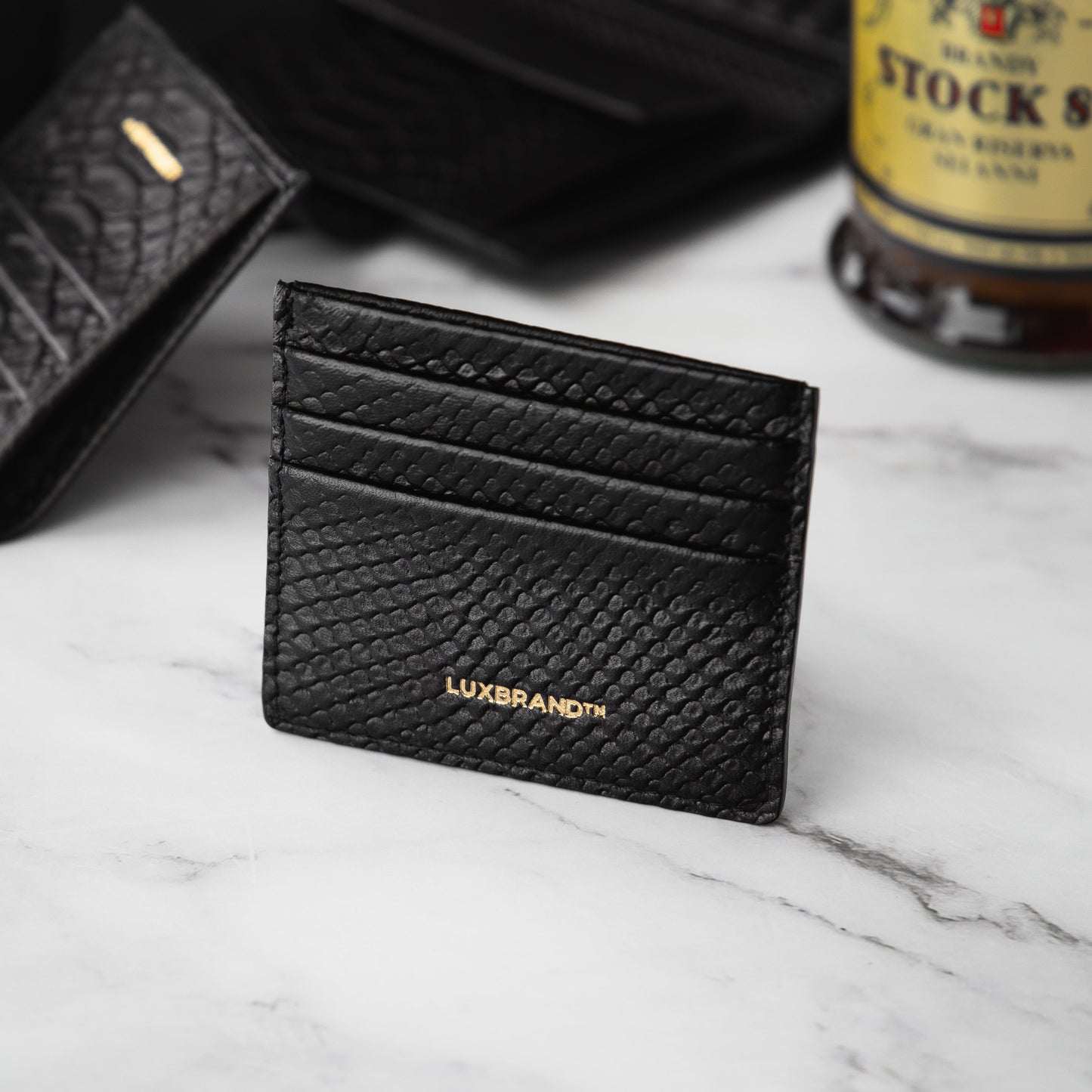 Card Holder Viper Nero – Genuine Leather