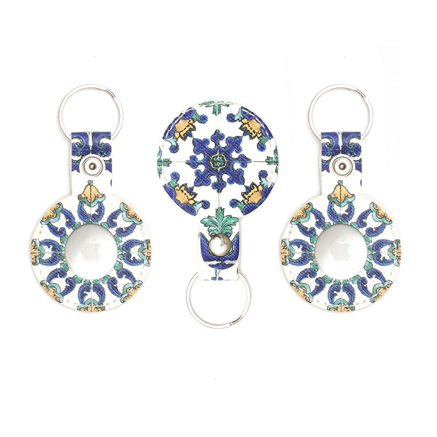 AirTag Leather Keychain - Positano