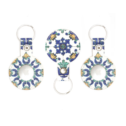AirTag Leather Keychain - Positano